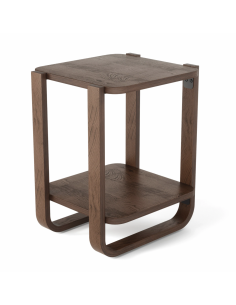 Table basse bout de canapé en noyer bellwood Umbra Design