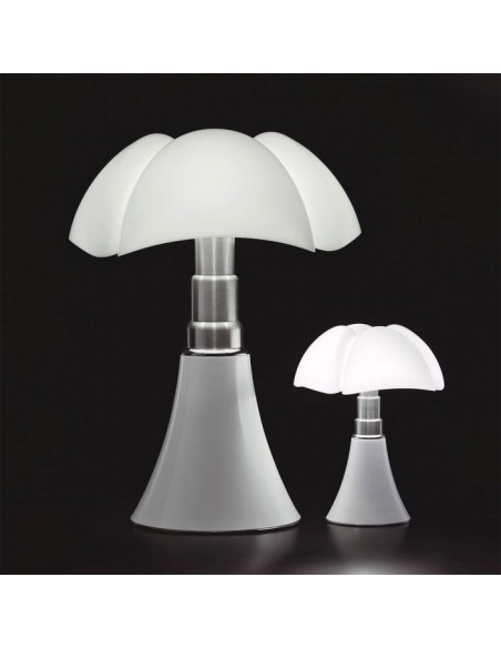 Mini Pipistrello sans fil. Lampe nomade Pipistrello mini blanche batterie usb led par Martinelli Luce