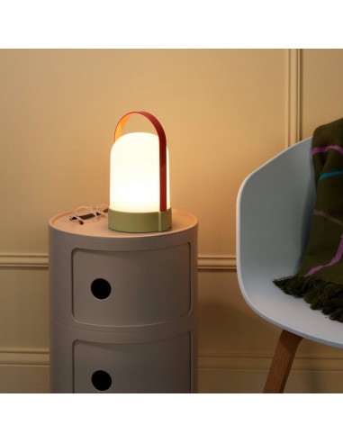 Lampe LED nomade rechargeable URI coloris Juna