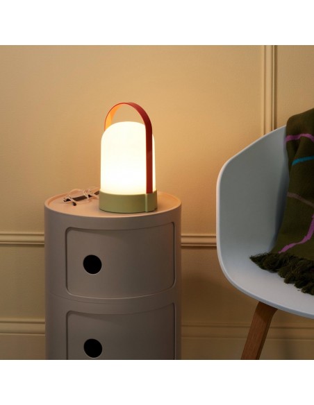 Lampe LED nomade rechargeable URI coloris Juna