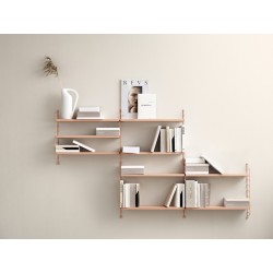 Etagère modulable Pocket String Furniture Copper 2