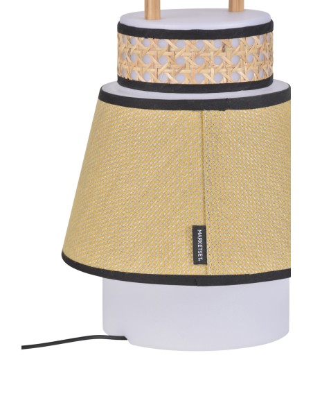 Lampe baladeuse Singapour Outdoor Market set - rechargeable USB à poser - coloris miel (Honey)