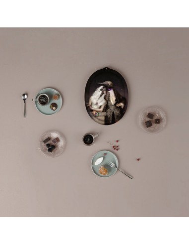 Tableau Plateau Ibride Boudoir Lovebirds