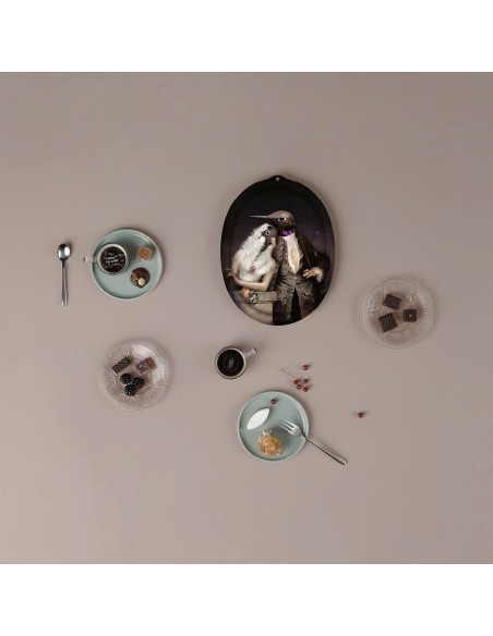 Tableau Plateau Ibride Boudoir Lovebirds