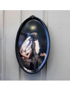 Tableau Plateau Ibride Boudoir Lovebirds 2