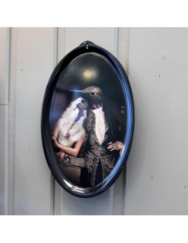 Tableau Plateau Ibride Boudoir Lovebirds