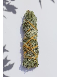 Bouquet du Loup Totem Nature - Encens naturel - Pin sylvestre sauge Achillée et Lichen 2