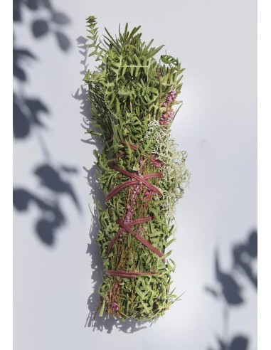 Bouquet du Hérisson Totem Nature - Encens naturel - Abiès, Fougère aigle, Bruyère, Lichen pour fumigation intérieure