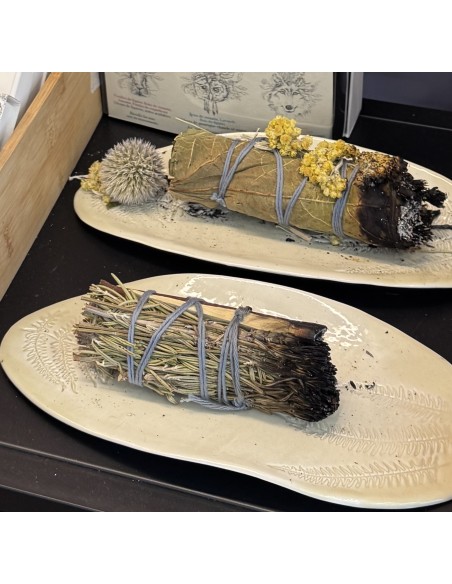 Coffret de 3 bouquets "Éveil" : Bouquets du lièvre, de la Chouette et du Loup - Totem Nature - Encens naturel