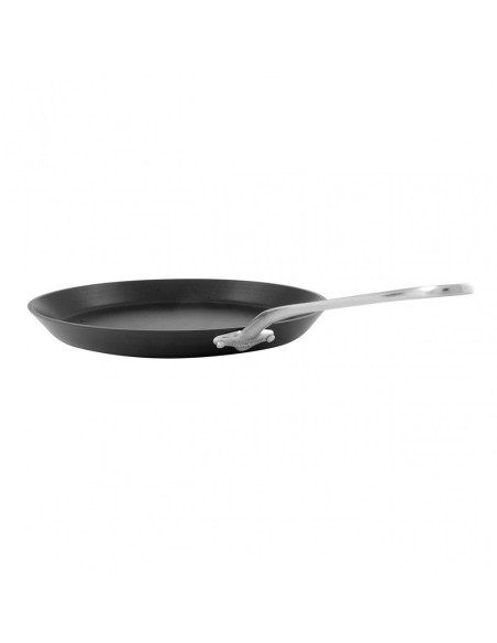 Poêle à crêpes Mauviel en aluminium anodisé noir collection M'STONE 3 de 30cm de diamètre
