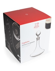 Carafe à vins rouges jeunes 75 cl Peugeot Saveurs - modèle Capitaine