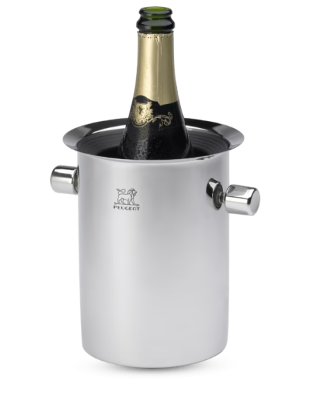 Seau à Champagne équilibreur Peugeot Saveurs - Seau équilibreur thermique avec glacettes 19 cm