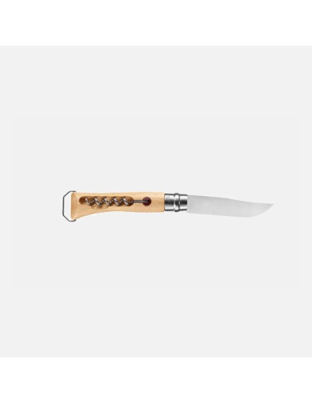 Couteau Opinel double usage Tire-Bouchon et Décapsuleur n°10