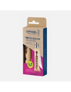 Couteau Opinel double usage Tire-Bouchon et Décapsuleur n°10 2