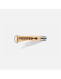 Couteau Opinel double usage Tire-Bouchon et Décapsuleur n°10