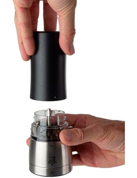 Peugeot Moulin à poivre électrique Daman u'Select 16 cm en aluminium