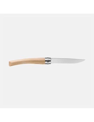 Coffret Table Chic Frêne Opinel - service de 4 couteaux à la silhouette élégante, classique et moderne