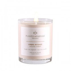 Bougie Ambre intense 180g par Plantes et Parfums de Provence