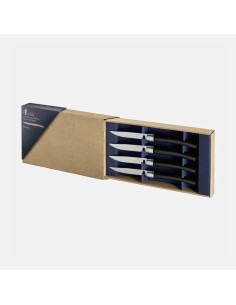 Coffret Opinel Table Chic 4 couteaux ébène - classique et moderne - silhouette élégante