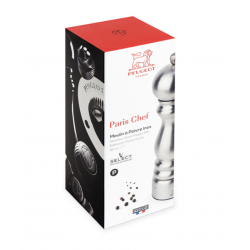 Moulin à poivre Peugeot collection Chef - le moulin des grands chef en inox 2
