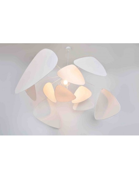 Suspension XL SCREEN Murano blanche Market Set