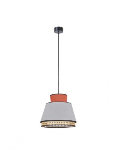 suspension lumineuse Singapour tomette gris