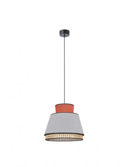 suspension lumineuse Singapour tomette gris