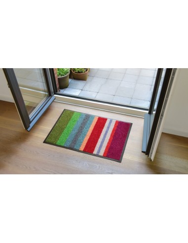 Tapis d'entrée multicolore VIVO