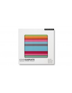 Dessous de plat à rayures multicolores 2