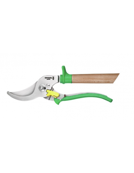 Sécateur Opinel Prairie 3 positions manche en hêtre