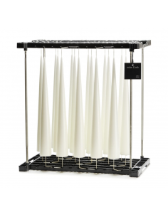 Bougie Ester et Erik Cierge Conique Keglelys 34cm - Crème