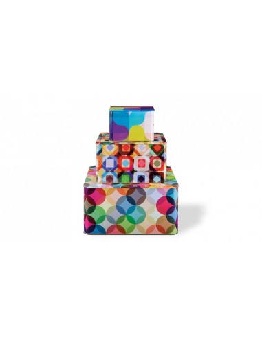 Petite Boîte de Rangement en Métal Fiesta