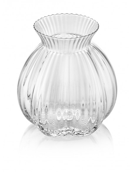 Vase Transparent Incolore Cheri H.18,5 cm
