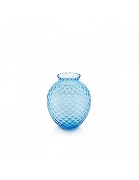 Vase transparent de Couleur Aigue-Marine Infiore H.24 cm