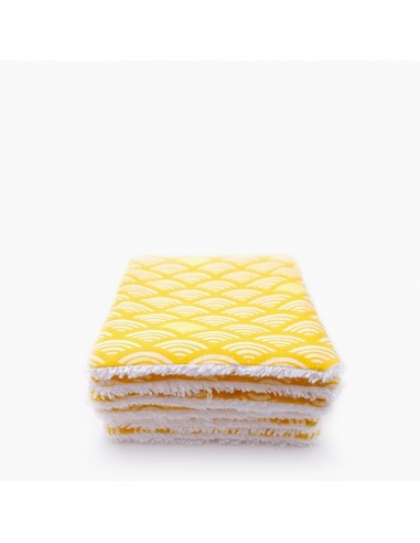 Coffret de 6 carrés démaquillants lavables en coton Bio Cité d’Or