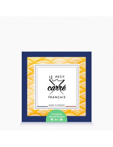 Coffret de 6 carrés démaquillants lavables en coton Bio Cité d’Or