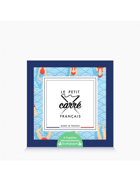 Coffret de 6 Lingettes Démaquillantes Lavables Les Baigneuses