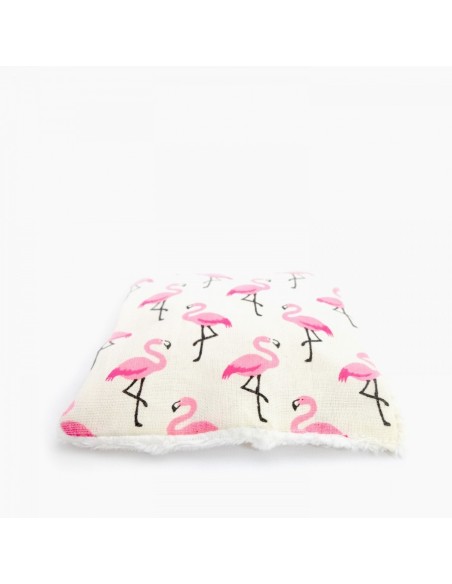 Coffret de 6 Lingettes Démaquillantes Lavables Les Flamants Coffret de 6 Lingettes Démaquillantes Lavables Les Flamants