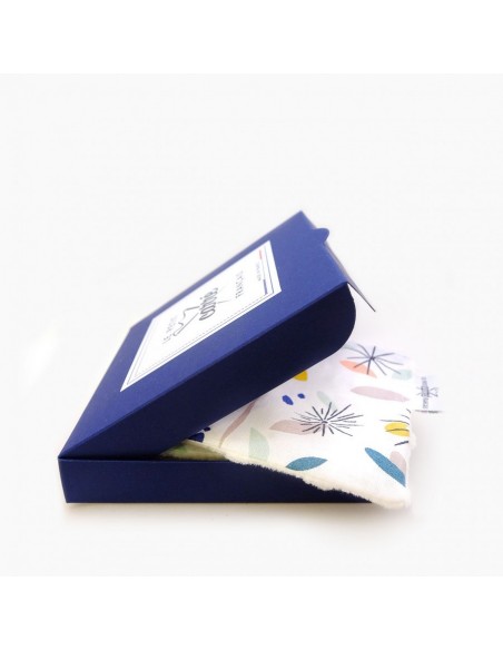 Coffret de 6 Lingettes Démaquillantes Lavables Pissenlit Jolie