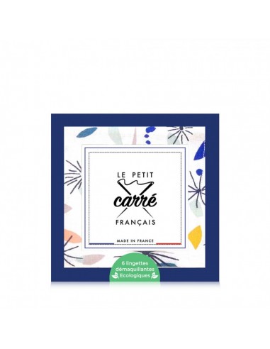 Coffret de 6 Lingettes Démaquillantes Lavables Pissenlit Jolie