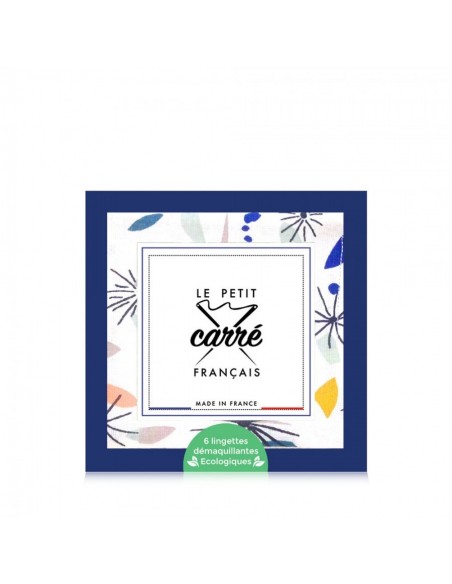 Coffret de 6 Lingettes Démaquillantes Lavables Pissenlit Jolie
