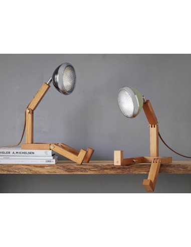 Mr Wattson lampe de table bois foncé noir MAT - Piffany Copenhagen