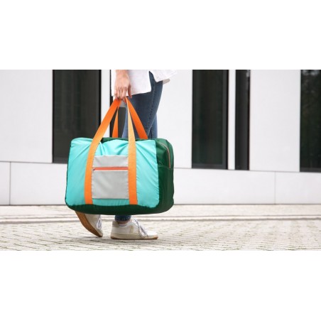 Sac de voyage pliable vert