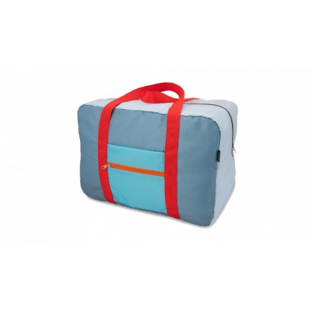 Sac de voyage pliable bleu Sac de voyage pliable bleu