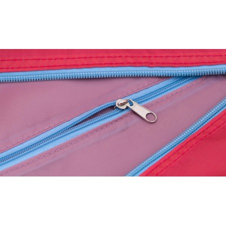 Sac de voyage pliable rose ancien