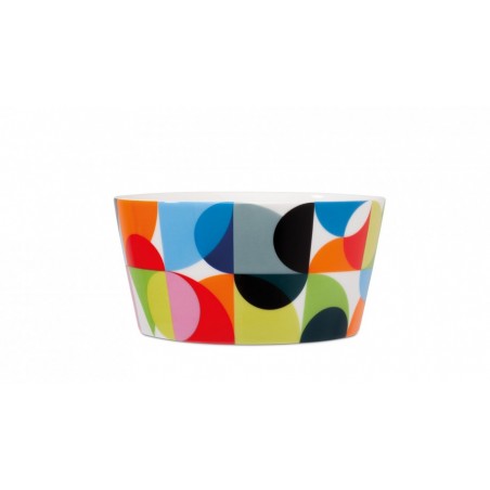 Bol Solena multicolore en porcelaine fine